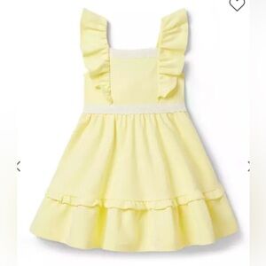 Janie and Jack Ruffle Ponte Dress size 6